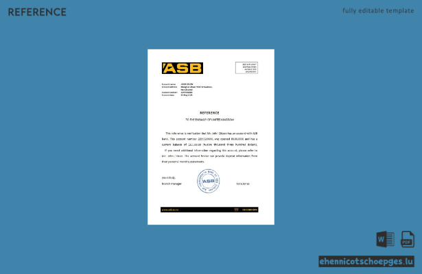 Vorschau eines Referenzbeispiels der neuseeländischen ASB